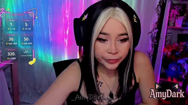 Snapshot of _AmyDark chatting on October 2025 11:16:01 AM AmyDark online show from October 2025 11:16:01 AM