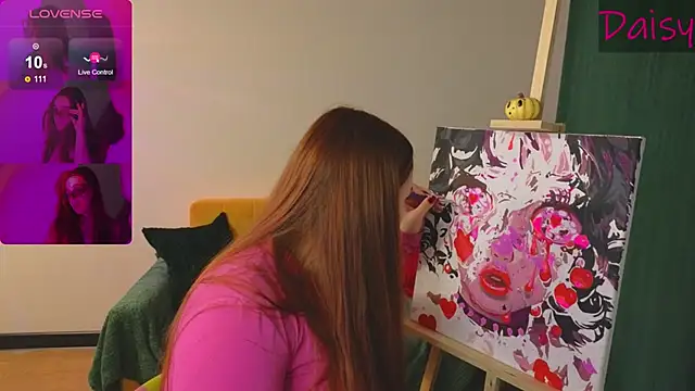 CookyDaisy online show from December 2024 02:21:02 AM