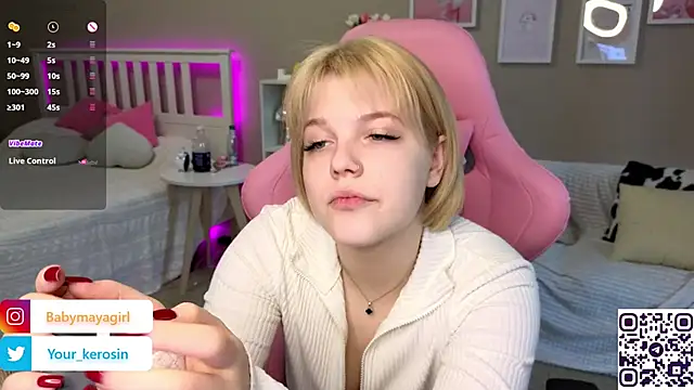 Maya Rave online show from March 2025 07:13:02 AM