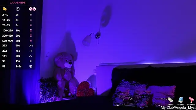 Angela Myst online show from October 2025 12:15:02 PM