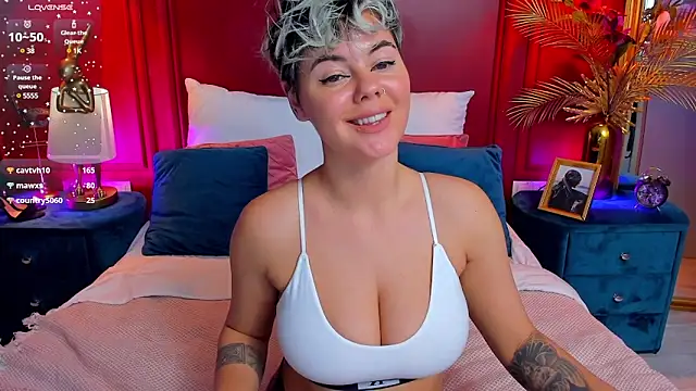 Lady AliBi online show from February 2025 07:44:02 PM