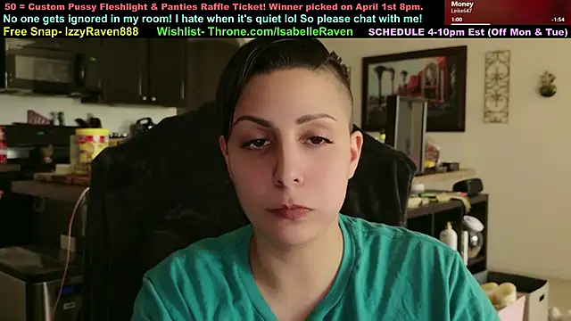 IsabelleRaven online show from March 2026 09:41:01 PM