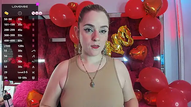 Snapshot of GinnaGrace chatting on February 2025 12:39:01 PM GinnaGrace online show from February 2025 12:39:01 PM