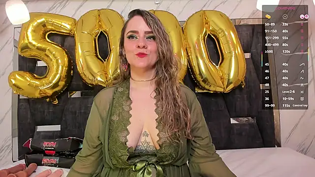 Snapshot of GinnaGrace chatting on September 2025 12:53:01 PM GinnaGrace online show from September 2025 12:53:01 PM