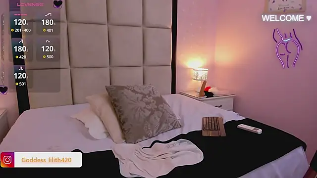 Goddess  Lilith online show from December 2024 09:49:01 AM