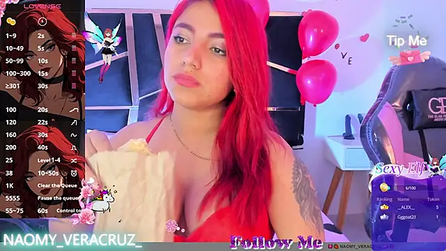 Naomy veracruz  online show from February 2025 05:02:02 PM