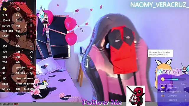 Naomy veracruz  online show from February 2025 08:09:02 PM