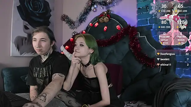 Milten-Trish online show from December 2024 10:42:02 PM