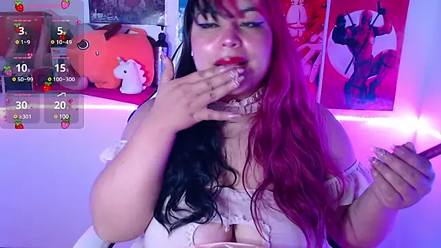 Pinky-Flower online show from March 2025 12:21:02 AM