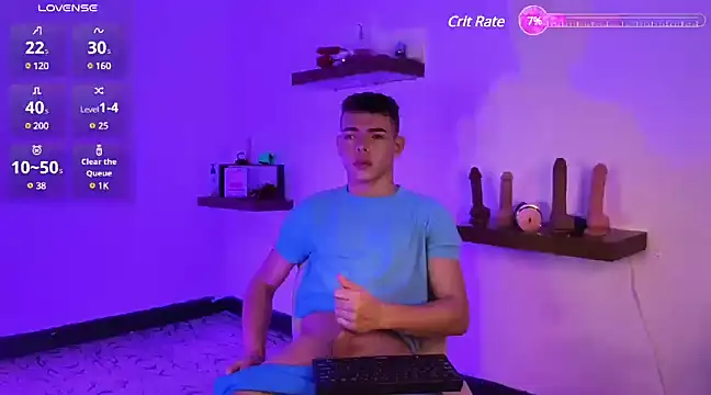 Nijinsky LatinBoy online show from February 2025 12:20:01 PM