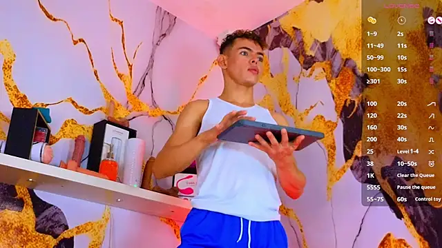 Nijinsky LatinBoy online show from October 2025 12:04:02 PM