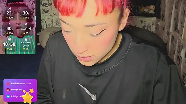 NickiYoung online show from May 2026 02:03:01 PM