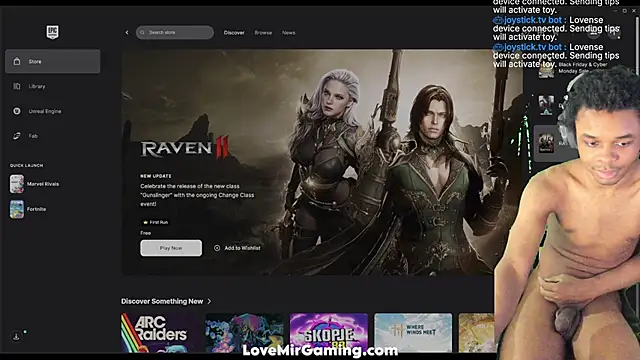 lovemirgaming online show from November 2025 09:24:02 PM