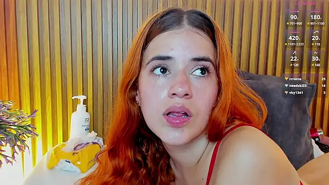 alliss ginger  online show from February 2025 04:48:01 AM