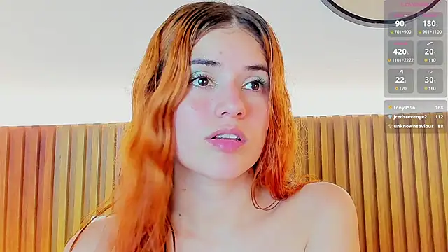 alliss ginger  online show from February 2025 09:05:02 AM