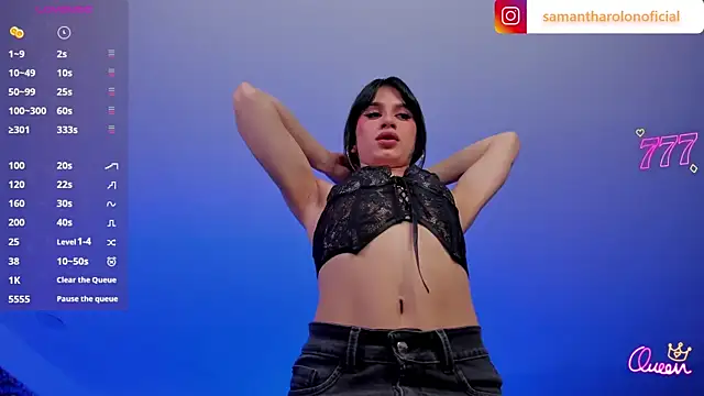 Samantha Rolon online show from June 2026 03:15:02 AM