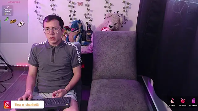 Tina 4 Charlie online show from February 2026 03:19:01 PM