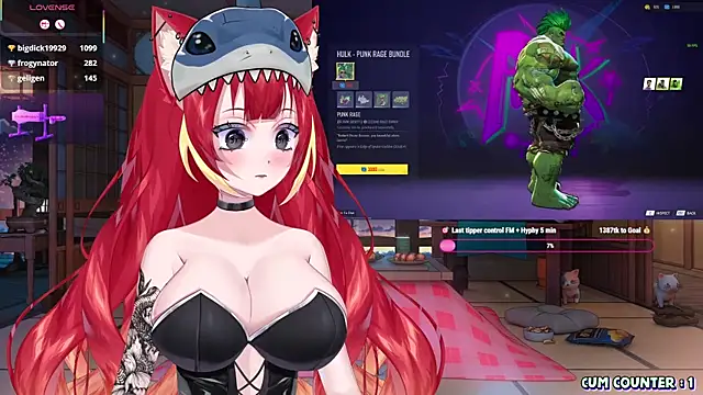 LewdKira VT online show from March 2025 12:20:01 PM