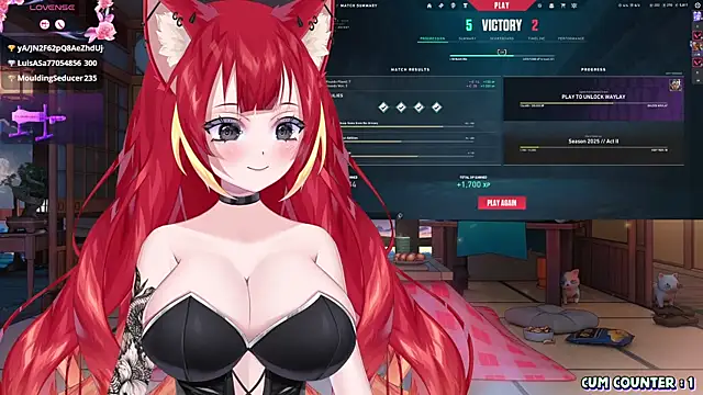 LewdKira VT online show from March 2025 11:41:01 AM