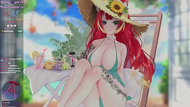 Snapshot of LewdKira_VT chatting on June 2026 05:37:01 PM LewdKira VT online show from June 2026 05:37:01 PM