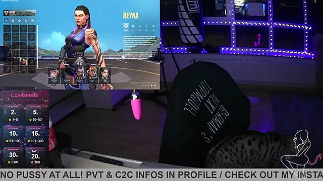 Gamergirl-Linela online show from February 2025 07:42:01 PM