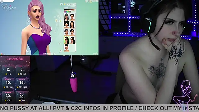 Gamergirl-Linela online show from March 2025 12:16:01 AM