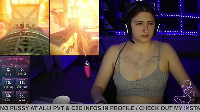 Gamergirl-Linela online show from March 2025 10:55:02 PM