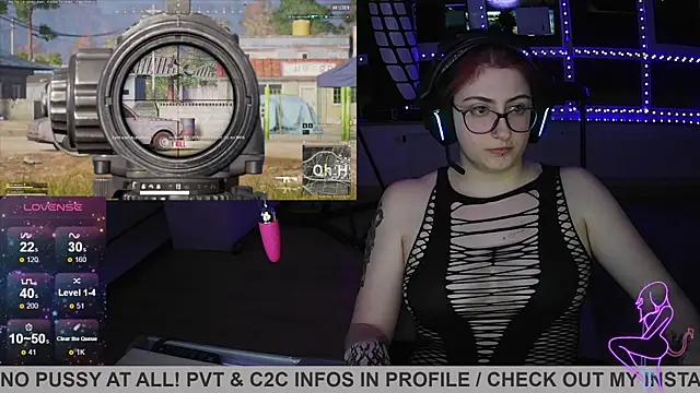 Gamergirl-Linela online show from March 2025 08:00:02 PM