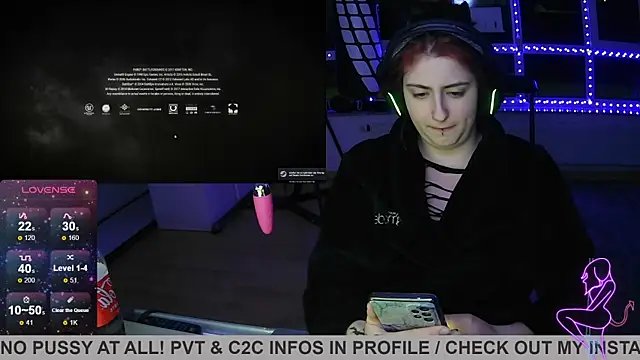 Gamergirl-Linela online show from March 2025 11:47:01 PM