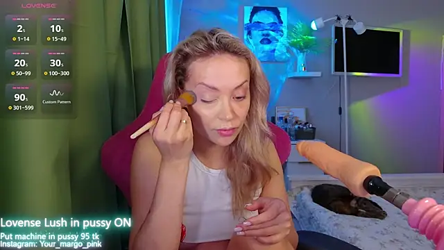 Snapshot of Margony chatting on November 2025 03:49:01 AM Margony online show from November 2025 03:49:01 AM