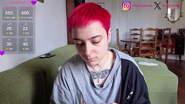 OllympeKaii online show from April 2026 08:17:01 AM