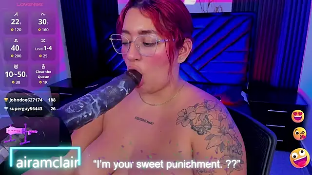 airamclair online show from November 2025 09:04:01 AM