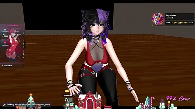 Bowsette Cami online show from November 2025 03:44:01 PM