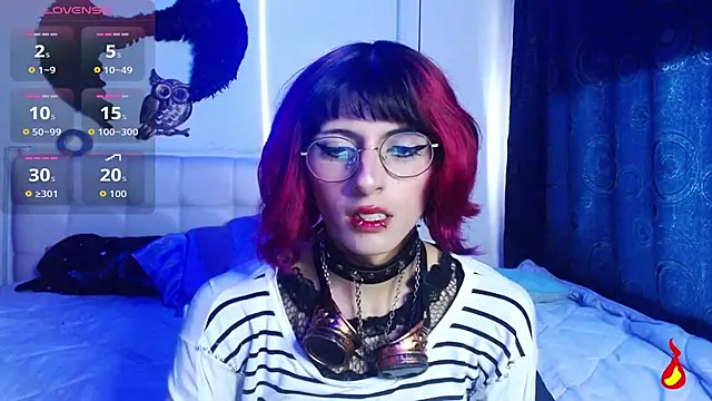 goth minerva online show from October 2025 01:50:01 PM