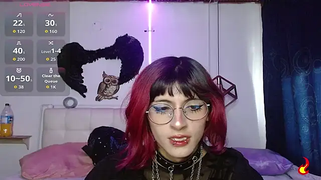 goth minerva online show from October 2025 01:40:02 PM