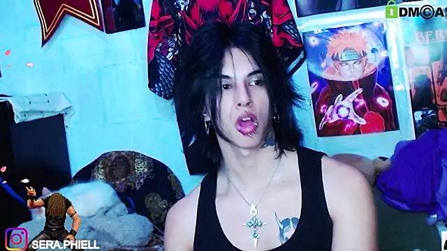 Snapshot of Seraphiell chatting on September 2025 12:33:01 AM Seraphiell online show from September 2025 12:33:01 AM