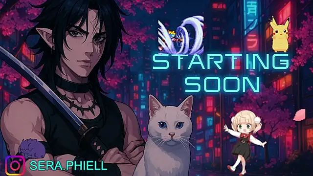 Snapshot of Seraphiell chatting on October 2025 01:35:01 AM Seraphiell online show from October 2025 01:35:01 AM