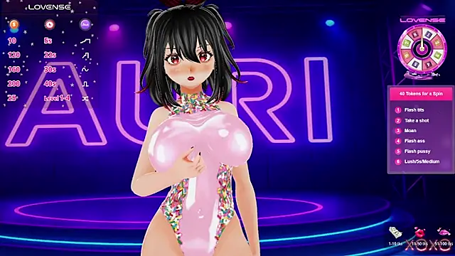 Auri Hikaru online show from November 2025 01:10:02 PM
