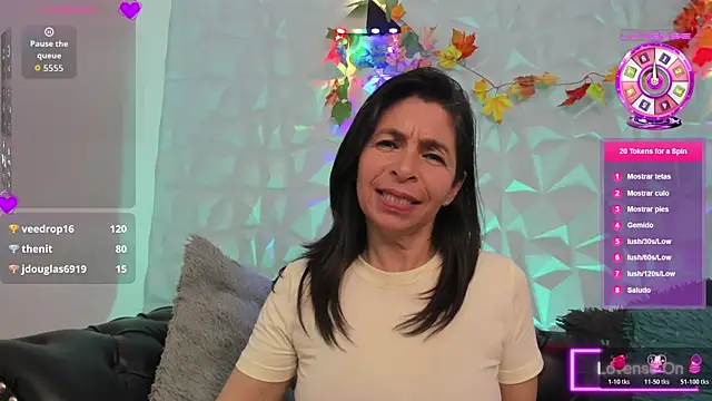 SabinaDeluxe cg online show from November 2025 12:32:01 AM