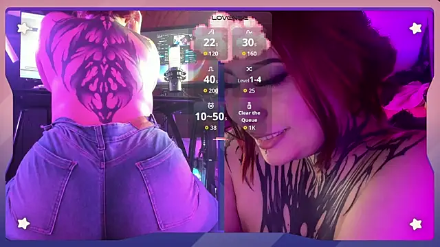 Snapshot of _Morrigan_ chatting on April 2026 12:10:01 AM Morrigan online show from April 2026 12:10:01 AM