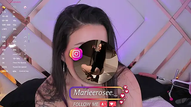 Mariee rosee online show from September 2025 12:01:02 AM