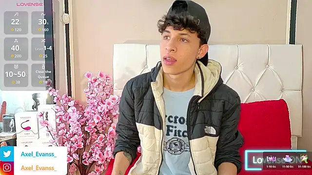 Axel  Evans online show from October 2025 12:30:02 PM