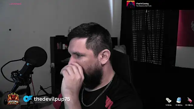 Snapshot of DevilPup75_ chatting on June 2026 01:26:02 PM DevilPup75 online show from June 2026 01:26:02 PM