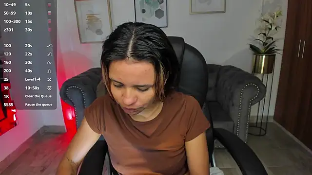 Celestee rain online show from November 2025 12:16:01 PM