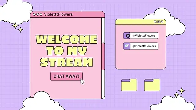 Snapshot of violetttflowers chatting on April 2026 11:46:02 PM violetttflowers online show from April 2026 11:46:02 PM