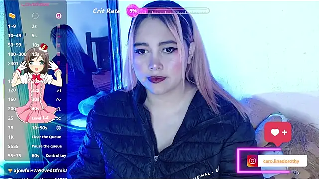 caro lina20 online show from September 2025 12:03:02 AM