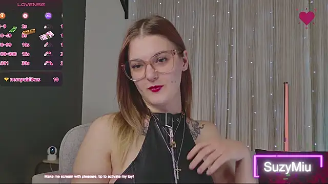 SuzyMiu online show from February 2026 12:12:01 PM