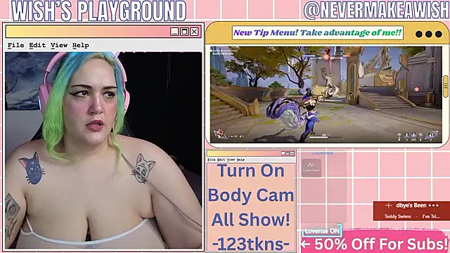 nevermakeawish online show from February 2026 05:31:01 PM