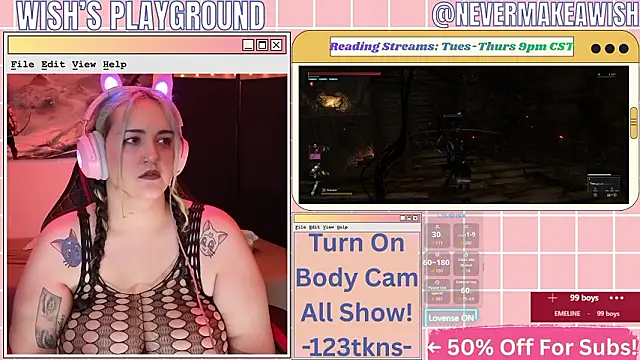 nevermakeawish online show from March 2026 05:37:02 AM