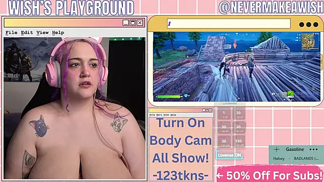 nevermakeawish online show from April 2026 11:25:02 AM